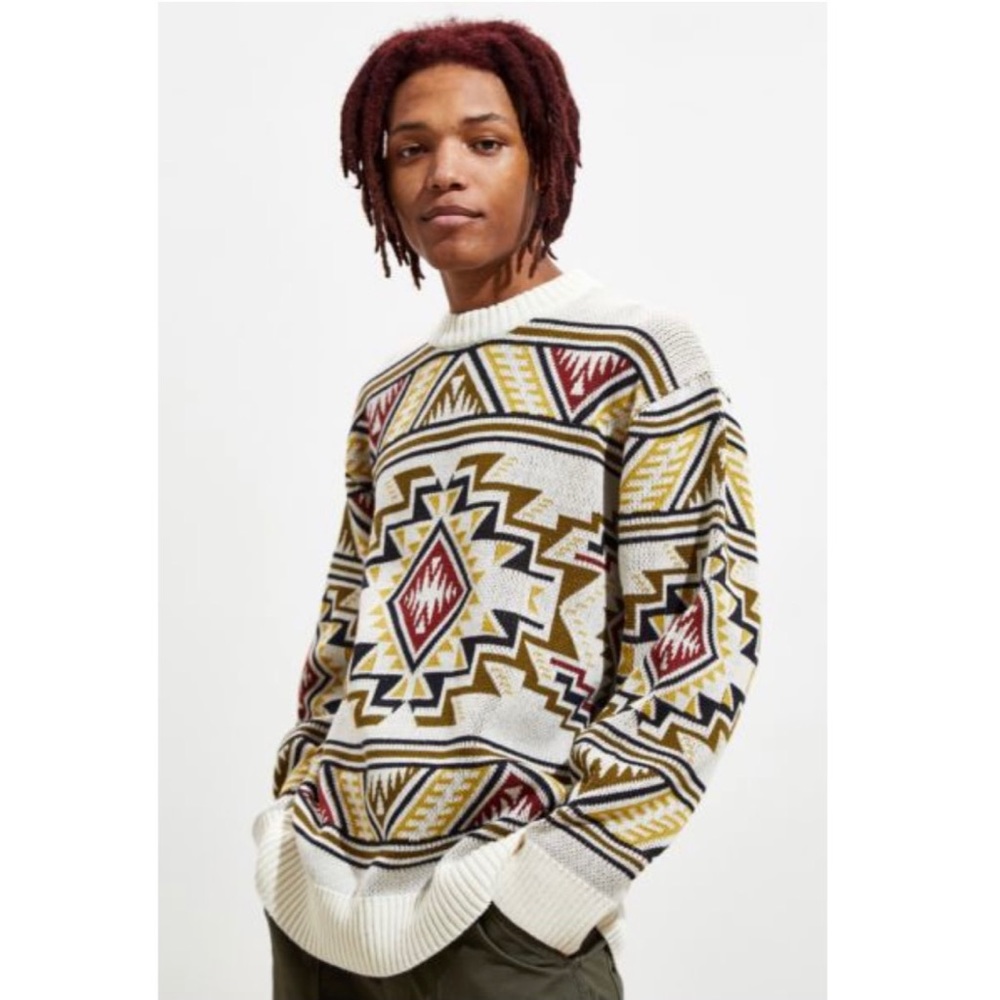 O’Hanlon Mills Southwestern Crew Neck Sweater